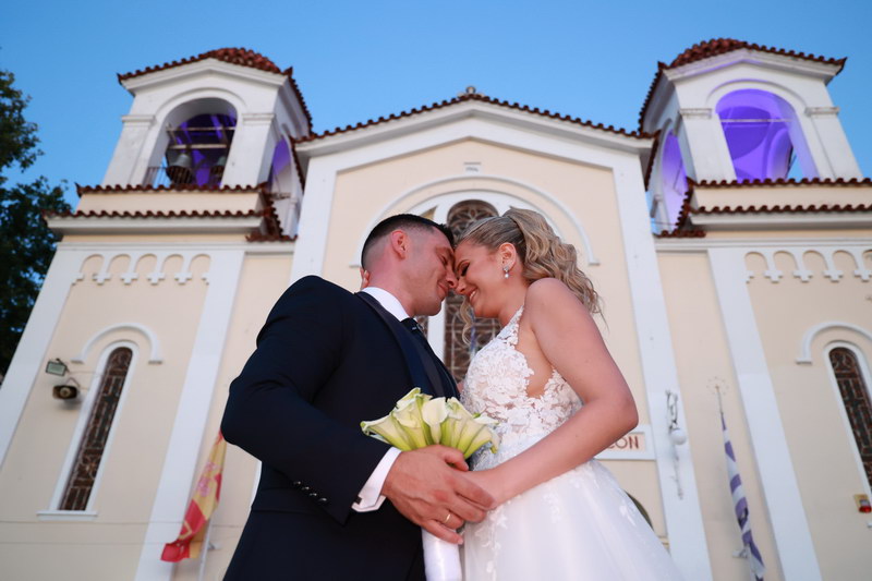 Artistic Studio - Φωτογράφος Αθήνα - Πανοραμική λήψη ζευγαριού.